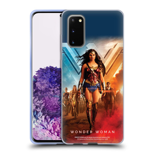 Wonder Woman Movie Posters Group Soft Gel Case for Samsung Galaxy S20 / S20 5G