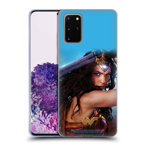 Wonder Woman Movie Posters Godkiller Sword 2 Soft Gel Case for Samsung Galaxy S20+ / S20+ 5G