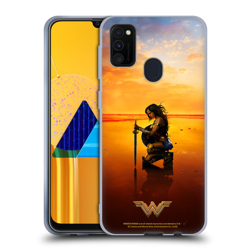 Wonder Woman Movie Posters Sword And Shield Soft Gel Case for Samsung Galaxy M30s (2019)/M21 (2020)