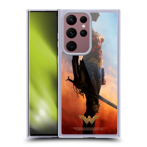 Wonder Woman Movie Posters Godkiller Sword Soft Gel Case for Samsung Galaxy S22 Ultra 5G