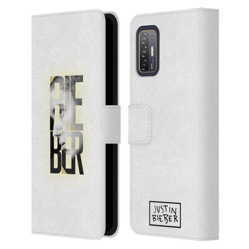 Justin Bieber Purpose B&w Mirror Calendar Text Leather Book Wallet Case Cover For HTC Desire 21 Pro 5G