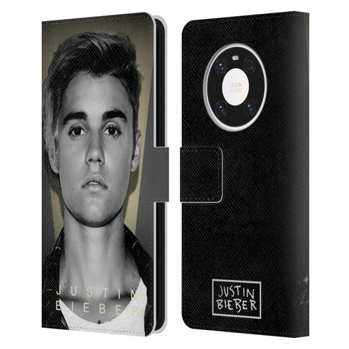Justin Bieber Purpose B&w What Do You Mean Shot Leather Book Wallet Case Cover For Huawei Mate 40 Pro 5G
