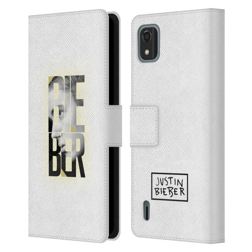 Justin Bieber Purpose B&w Mirror Calendar Text Leather Book Wallet Case Cover For Nokia C2 2nd Edition