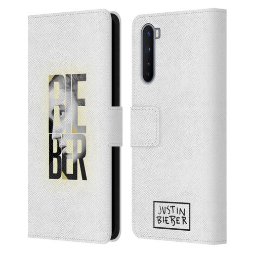 Justin Bieber Purpose B&w Mirror Calendar Text Leather Book Wallet Case Cover For OnePlus Nord 5G