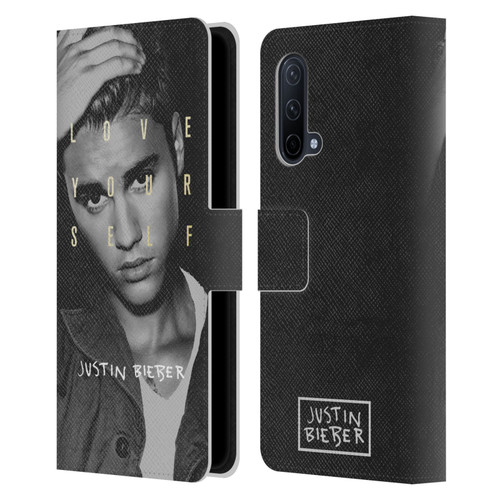 Justin Bieber Purpose B&w Love Yourself Leather Book Wallet Case Cover For OnePlus Nord CE 5G