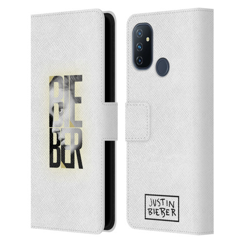 Justin Bieber Purpose B&w Mirror Calendar Text Leather Book Wallet Case Cover For OnePlus Nord N100