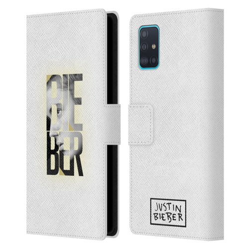 Justin Bieber Purpose B&w Mirror Calendar Text Leather Book Wallet Case Cover For Samsung Galaxy A51 (2019)