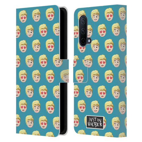 Justin Bieber Justmojis Patterns Leather Book Wallet Case Cover For OnePlus Nord CE 5G