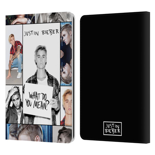 Justin Bieber Purpose Grid Poster Leather Book Wallet Case Cover For Amazon Kindle Paperwhite 1 / 2 / 3