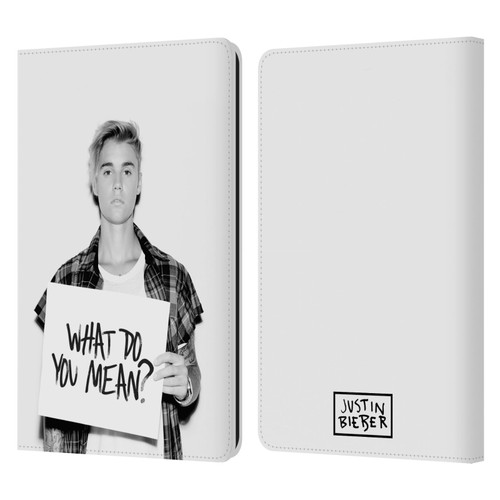 Justin Bieber Purpose What Do You Mean Photo Leather Book Wallet Case Cover For Amazon Kindle Paperwhite 1 / 2 / 3