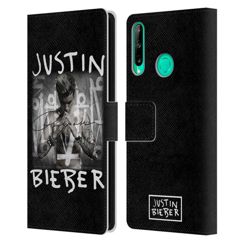 Justin Bieber Purpose Album Cover Leather Book Wallet Case Cover For Huawei P40 lite E