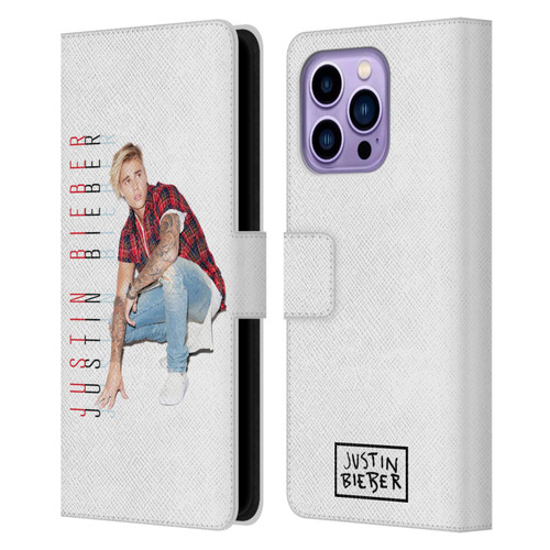 Justin Bieber Purpose Calendar Photo And Text Leather Book Wallet Case Cover For Apple iPhone 14 Pro Max