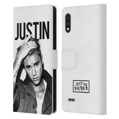Justin Bieber Purpose Calendar Black And White Leather Book Wallet Case Cover For LG K22