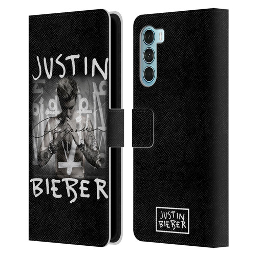 Justin Bieber Purpose Album Cover Leather Book Wallet Case Cover For Motorola Edge S30 / Moto G200 5G