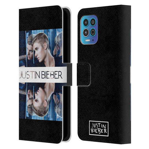 Justin Bieber Purpose Mirrored Leather Book Wallet Case Cover For Motorola Moto G100