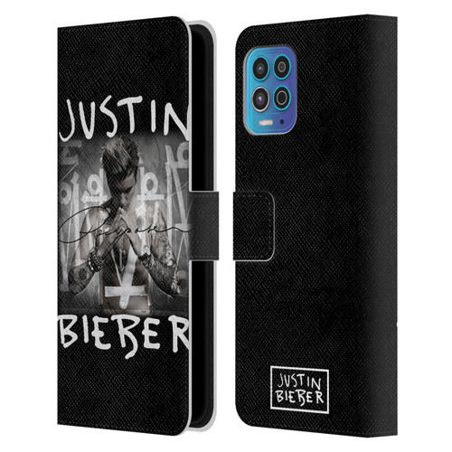 Justin Bieber Purpose Album Cover Leather Book Wallet Case Cover For Motorola Moto G100
