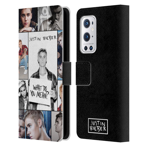 Justin Bieber Purpose Grid Poster Leather Book Wallet Case Cover For OnePlus 9 Pro