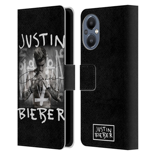 Justin Bieber Purpose Album Cover Leather Book Wallet Case Cover For OnePlus Nord N20 5G