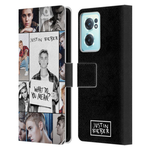 Justin Bieber Purpose Grid Poster Leather Book Wallet Case Cover For OnePlus Nord CE 2 5G