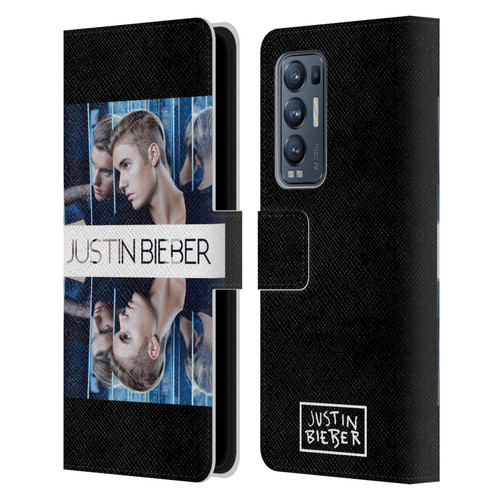 Justin Bieber Purpose Mirrored Leather Book Wallet Case Cover For OPPO Find X3 Neo / Reno5 Pro+ 5G