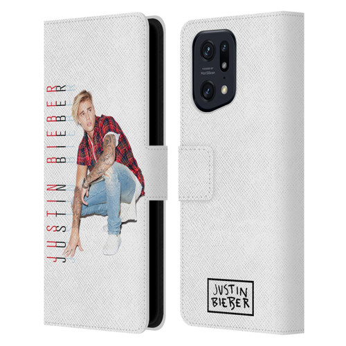 Justin Bieber Purpose Calendar Photo And Text Leather Book Wallet Case Cover For OPPO Find X5 Pro