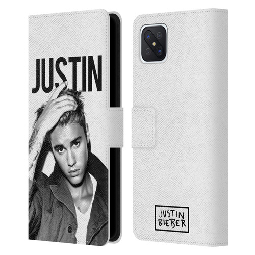 Justin Bieber Purpose Calendar Black And White Leather Book Wallet Case Cover For OPPO Reno4 Z 5G