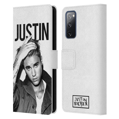 Justin Bieber Purpose Calendar Black And White Leather Book Wallet Case Cover For Samsung Galaxy S20 FE / 5G