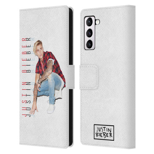 Justin Bieber Purpose Calendar Photo And Text Leather Book Wallet Case Cover For Samsung Galaxy S21+ 5G