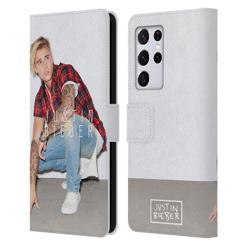 Justin Bieber Purpose Calendar Photo Leather Book Wallet Case Cover For Samsung Galaxy S21 Ultra 5G