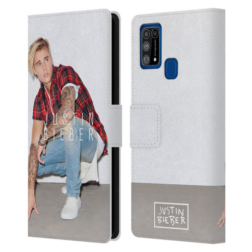 Justin Bieber Purpose Calendar Photo Leather Book Wallet Case Cover For Samsung Galaxy M31 (2020)