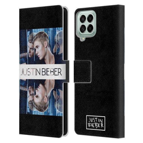 Justin Bieber Purpose Mirrored Leather Book Wallet Case Cover For Samsung Galaxy M33 (2022)