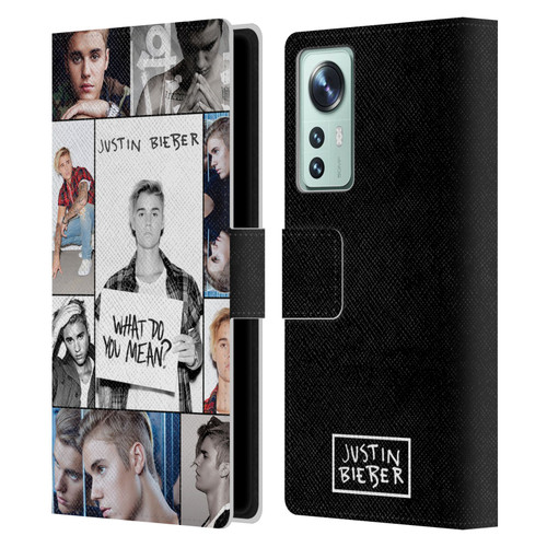Justin Bieber Purpose Grid Poster Leather Book Wallet Case Cover For Xiaomi 12