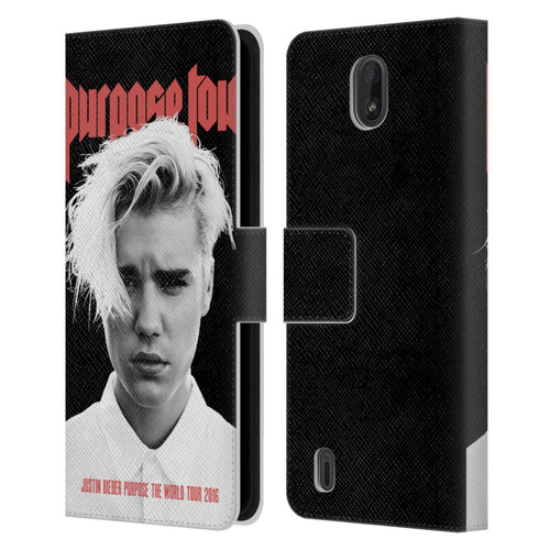 Justin Bieber Tour Merchandise Purpose Poster Leather Book Wallet Case Cover For Nokia C01 Plus/C1 2nd Edition