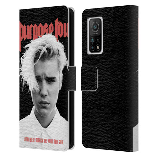 Justin Bieber Tour Merchandise Purpose Poster Leather Book Wallet Case Cover For Xiaomi Mi 10T 5G