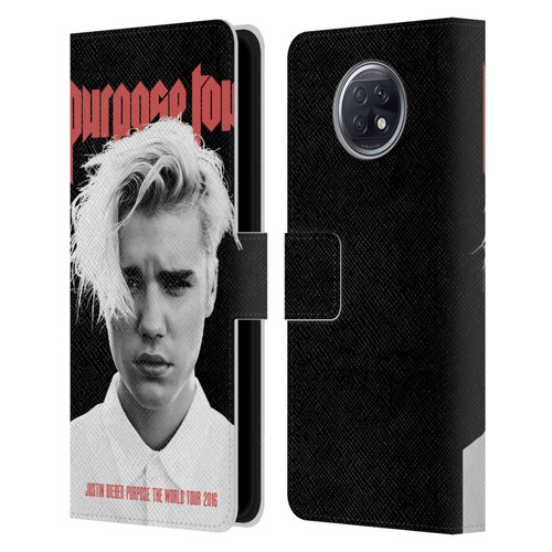 Justin Bieber Tour Merchandise Purpose Poster Leather Book Wallet Case Cover For Xiaomi Redmi Note 9T 5G