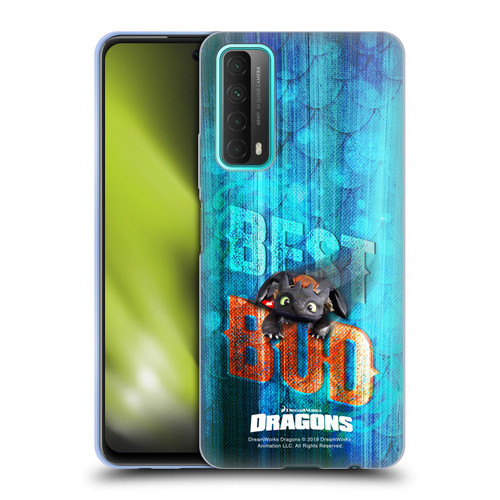How To Train Your Dragon II Hiccup And Toothless Best Bud Text Soft Gel Case for Huawei P Smart (2021)