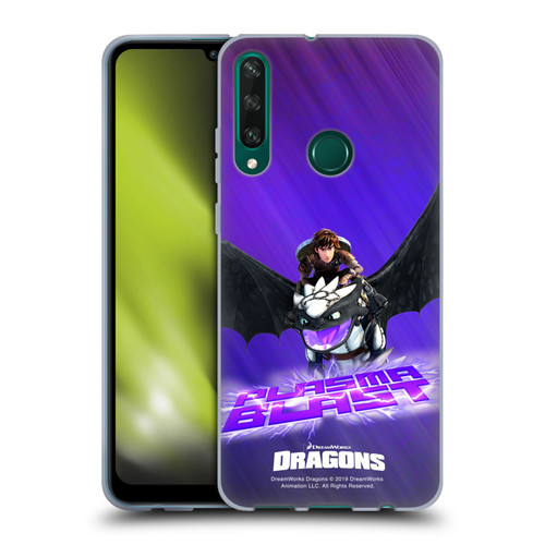How To Train Your Dragon II Hiccup And Toothless Plasma Blast Soft Gel Case for Huawei Y6p