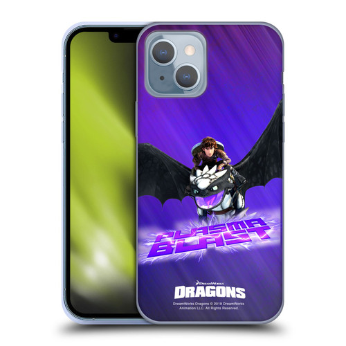 How To Train Your Dragon II Hiccup And Toothless Plasma Blast Soft Gel Case for Apple iPhone 14