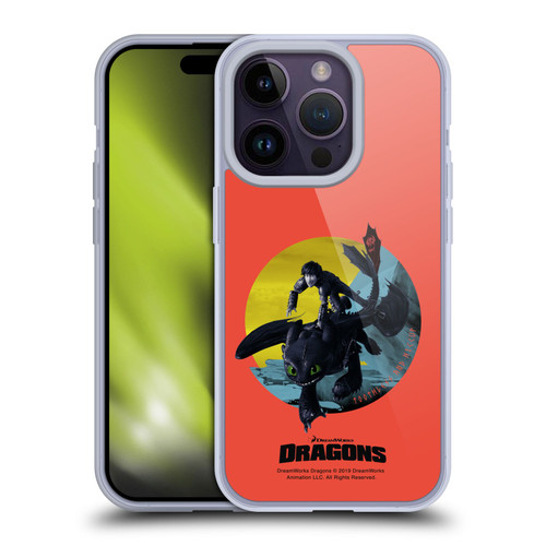 How To Train Your Dragon II Hiccup And Toothless Duo Soft Gel Case for Apple iPhone 14 Pro