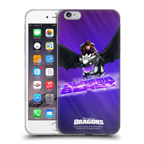 How To Train Your Dragon II Hiccup And Toothless Plasma Blast Soft Gel Case for Apple iPhone 6 Plus / iPhone 6s Plus