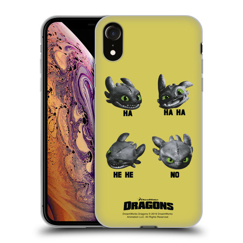 How To Train Your Dragon II Hiccup And Toothless Haha No Soft Gel Case for Apple iPhone XR