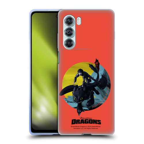 How To Train Your Dragon II Hiccup And Toothless Duo Soft Gel Case for Motorola Edge S30 / Moto G200 5G