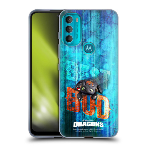 How To Train Your Dragon II Hiccup And Toothless Best Bud Text Soft Gel Case for Motorola Moto G71 5G