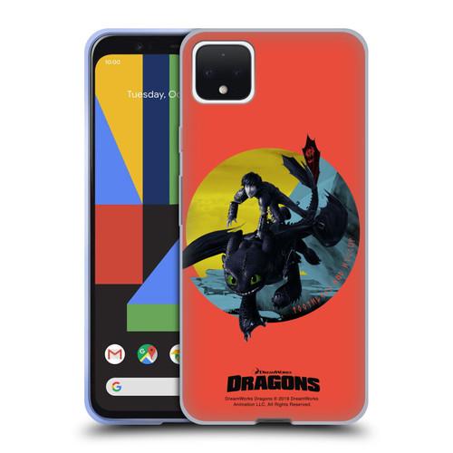 How To Train Your Dragon II Hiccup And Toothless Duo Soft Gel Case for Google Pixel 4 XL