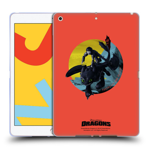 How To Train Your Dragon II Hiccup And Toothless Duo Soft Gel Case for Apple iPad 10.2 2019/2020/2021