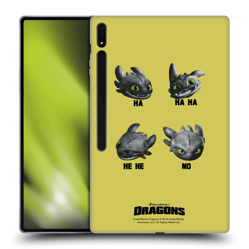 How To Train Your Dragon II Hiccup And Toothless Haha No Soft Gel Case for Samsung Galaxy Tab S8 Ultra