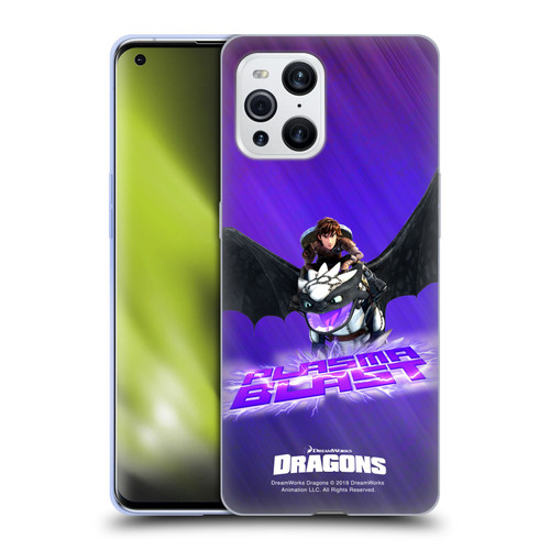 How To Train Your Dragon II Hiccup And Toothless Plasma Blast Soft Gel Case for OPPO Find X3 / Pro