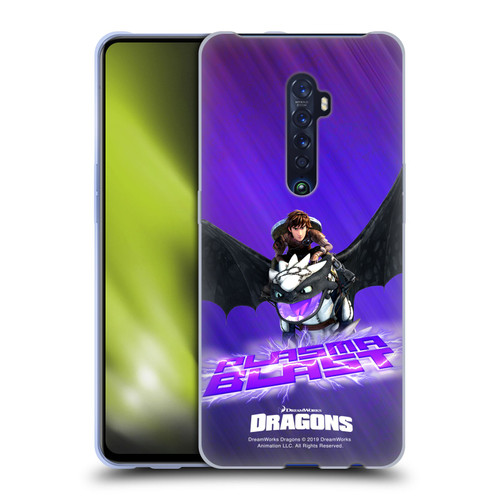 How To Train Your Dragon II Hiccup And Toothless Plasma Blast Soft Gel Case for OPPO Reno 2