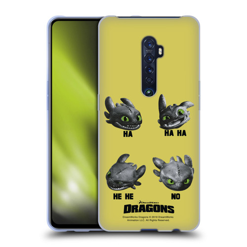 How To Train Your Dragon II Hiccup And Toothless Haha No Soft Gel Case for OPPO Reno 2