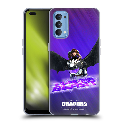 How To Train Your Dragon II Hiccup And Toothless Plasma Blast Soft Gel Case for OPPO Reno 4 5G